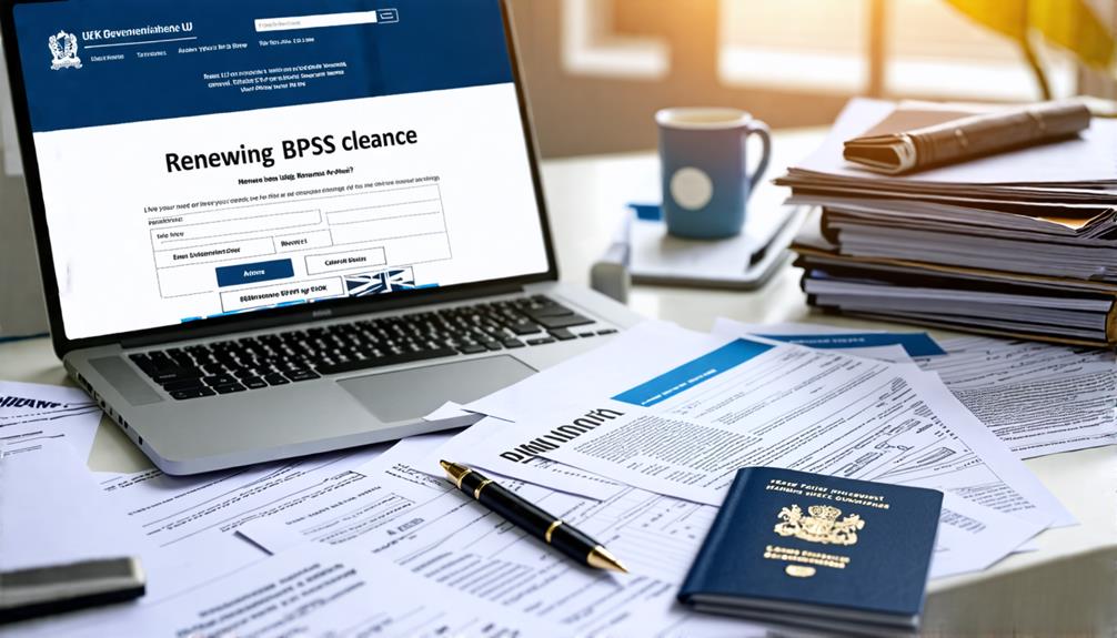 renewing bpss clearance guide